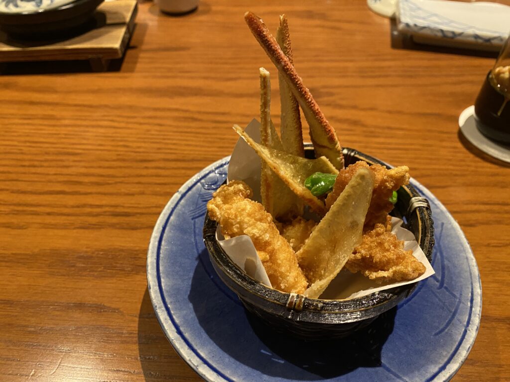 かに道楽かに唐揚げ