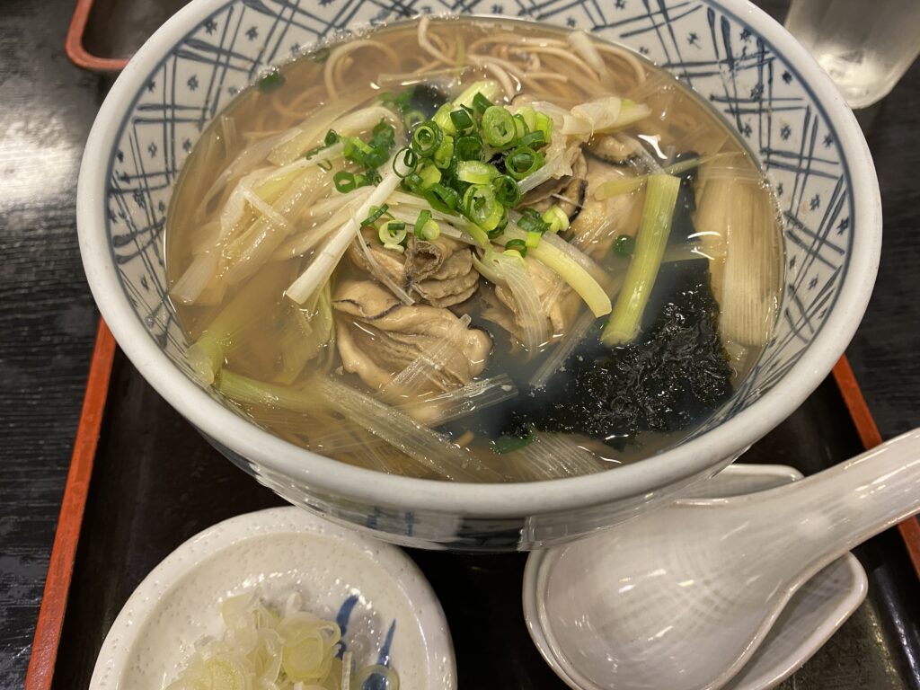 麻布永坂 更科本店かきそば