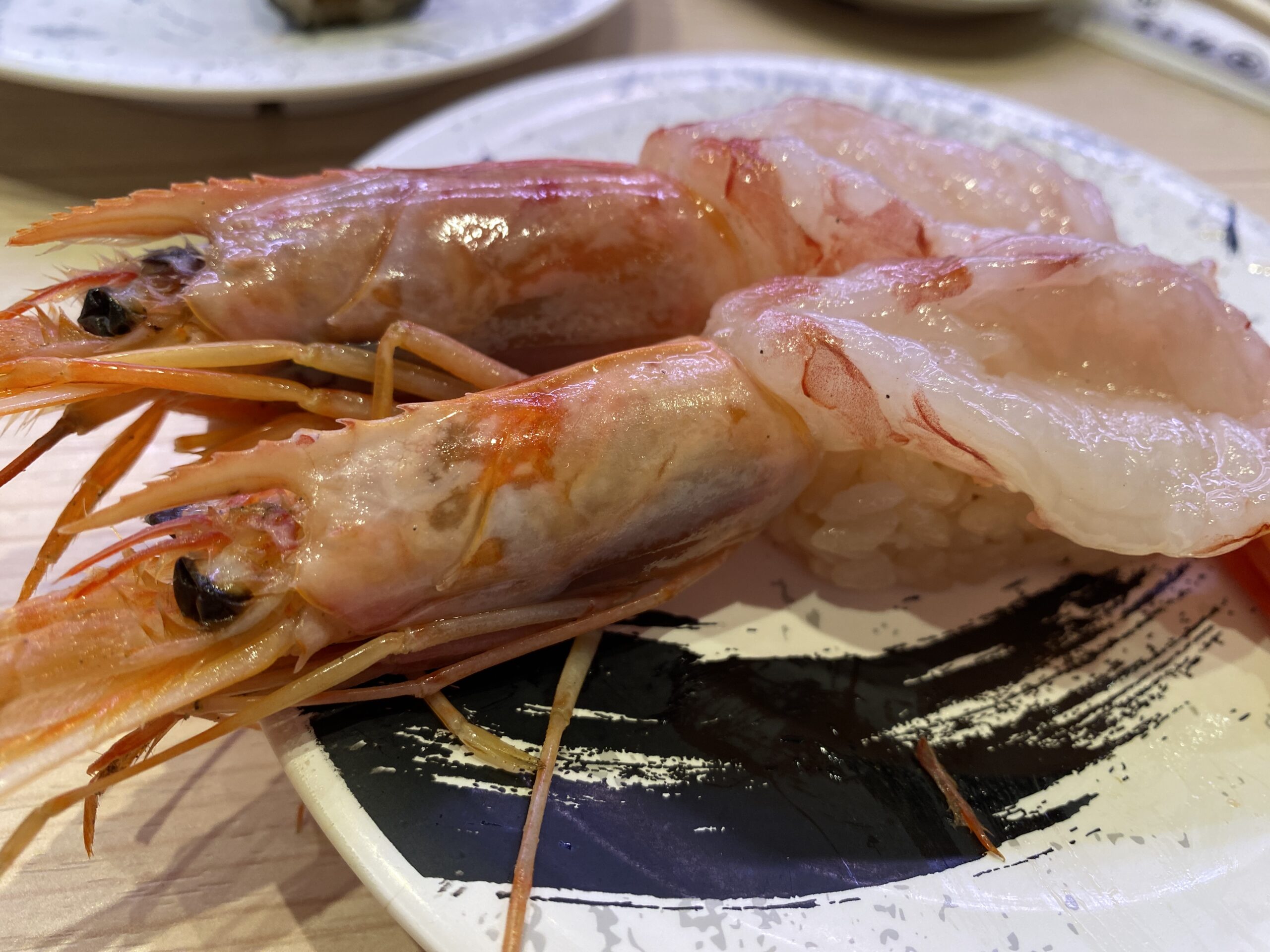 回転寿司みさき目黒店鬼ネタ赤えび