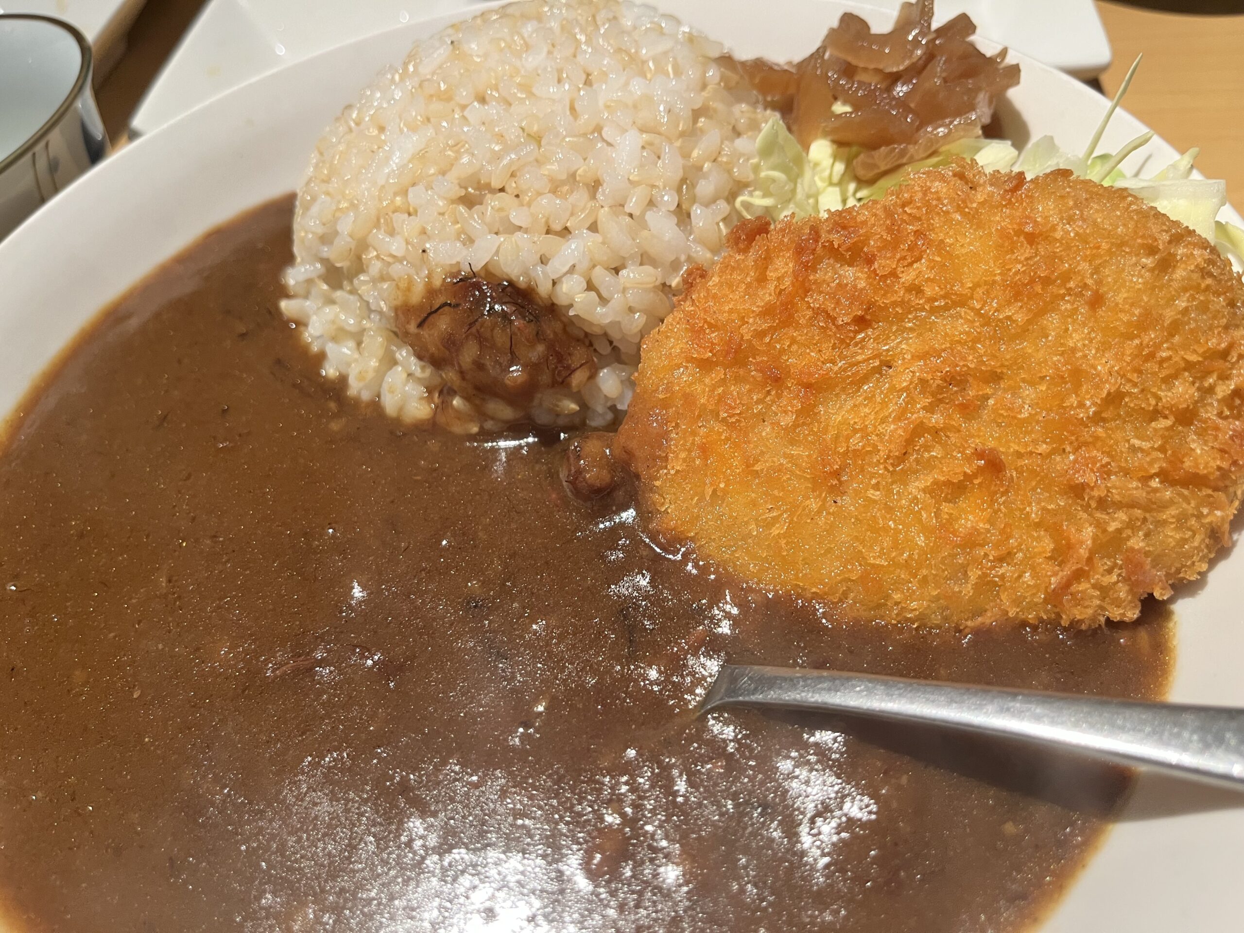 六本木ようざん｜ランチの牛すじカレー