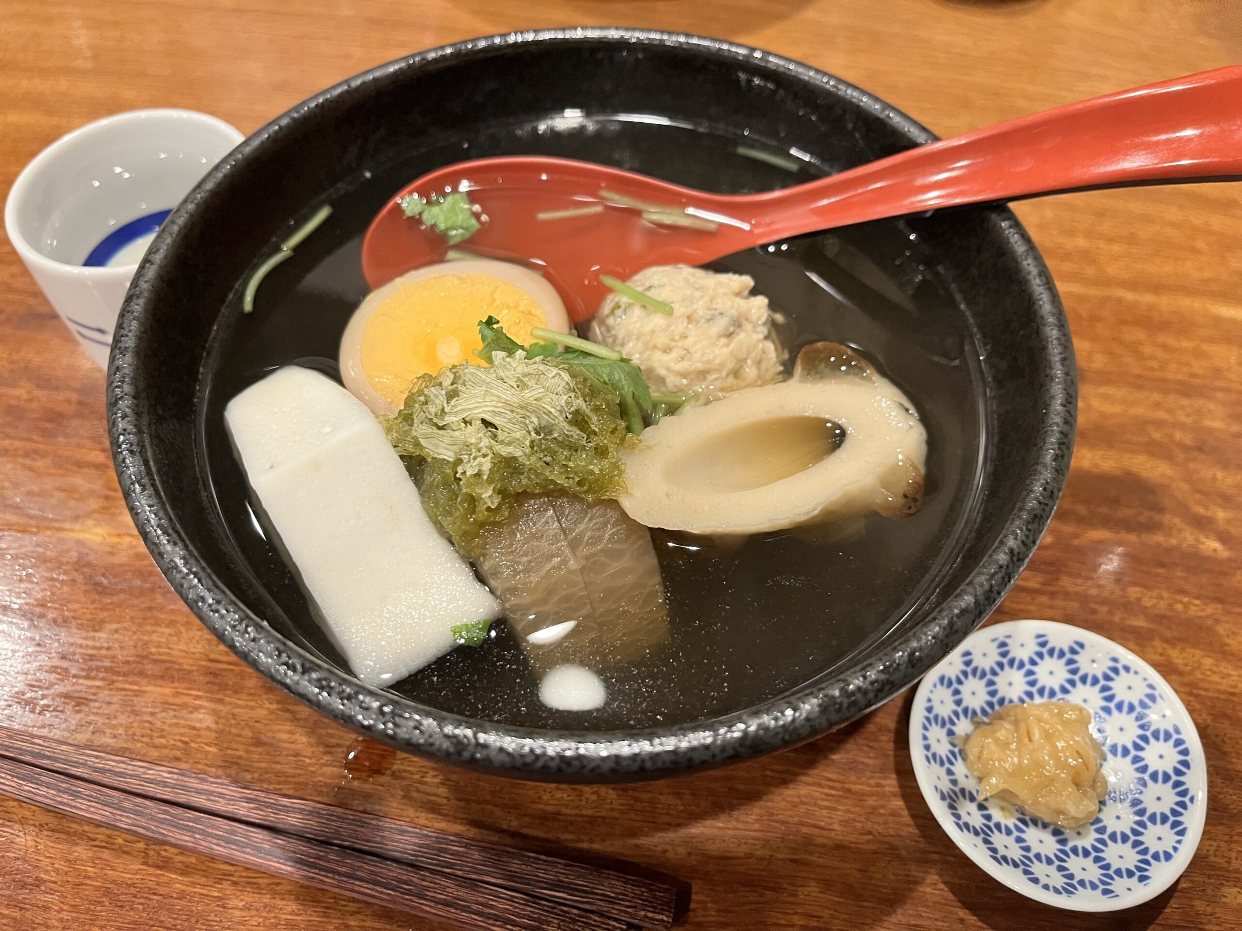 件（くだん）学芸大学駅の銘酒居酒屋｜件のおでん