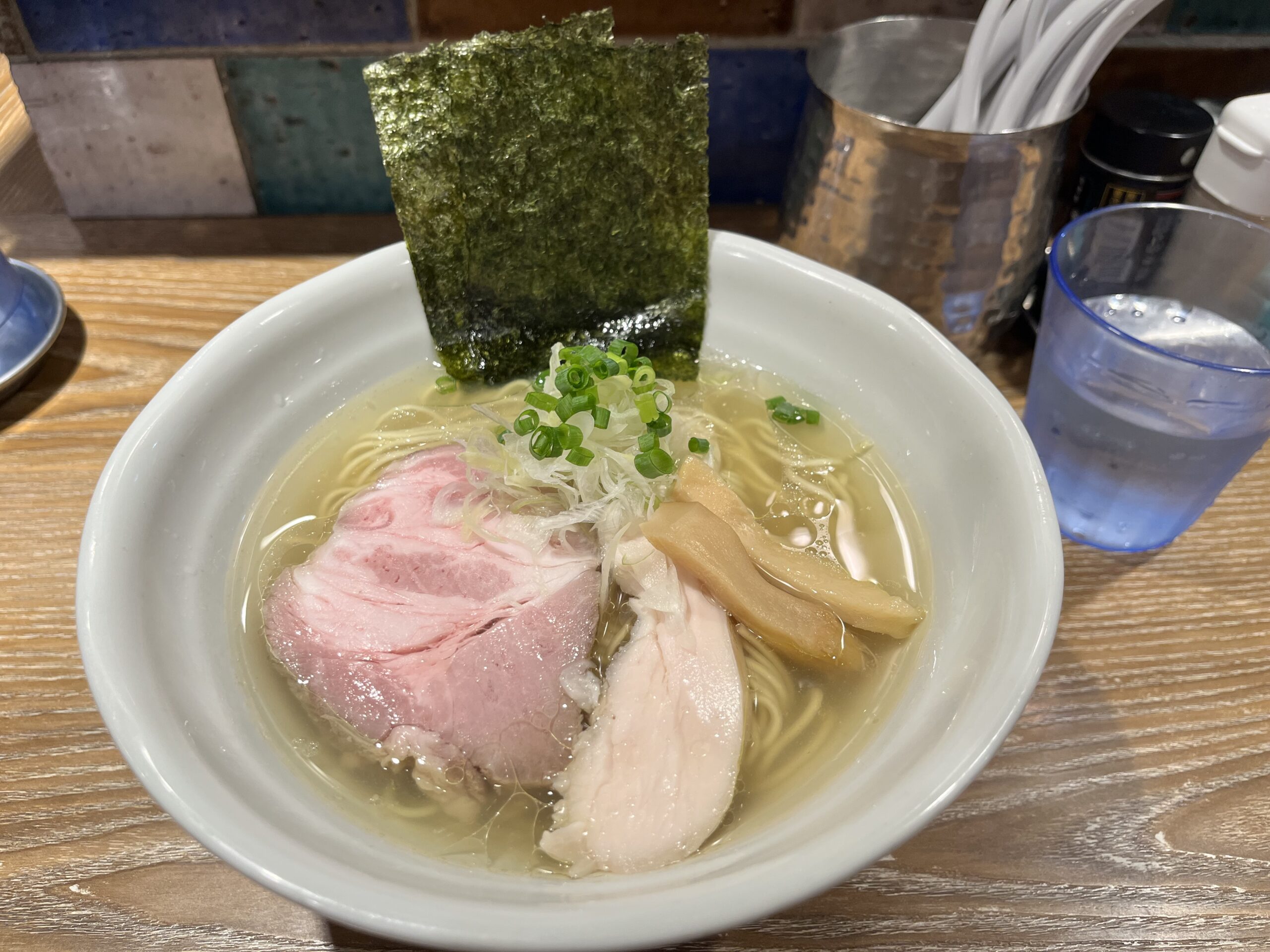 蒲田 中華そば やま福｜中華そば（しお）